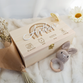 Coffret naissance, gravure laser et prénom 3D